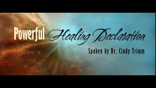 Healing Declarations  Dr Cindy Trimm [upl. by Ilbert522]