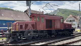 Oebb OensingenBalsthalBahn  Rangierfahrt Krodokil 15301 De 66 [upl. by Jaynes424]