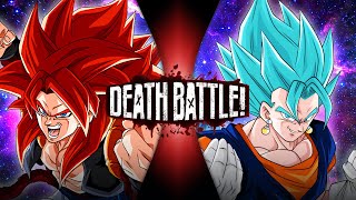 Gogeta VS Vegito Dragon Ball  DEATH BATTLE [upl. by Aimee984]