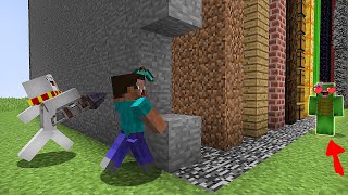 ¿Podrás ROMPER TODAS LAS PAREDES y GANAR EL CORAZON DE ELLA en Minecraft [upl. by Asemaj912]