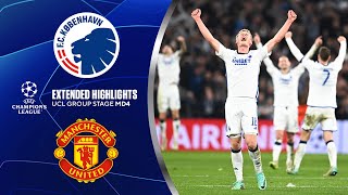 Copenhagen vs Man United Extended Highlights  UCL Group Stage MD 4  CBS Sports Golazo [upl. by Mazman]