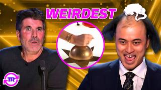 WEIRDEST GOLDEN BUZZER AUDITIONS EVER [upl. by Eras]