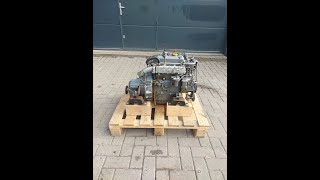 Yanmar 3HM 27pk scheepsmotor met keerkoppeling [upl. by Etteuqal828]