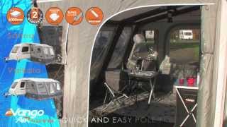 Vango Caravan Awning  Sanna AirAwning® filmed 2014 [upl. by Gracye]