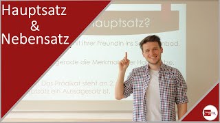 Hauptsatz und Nebensatz Unterscheidung und einfache Merkmale [upl. by Xanthe]