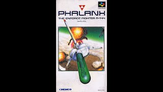 SNES Longplay  Phalanx 1991 [upl. by Seuqramed]