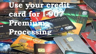 Pay for EB1A green card immigration premium processing 💳 Using Your CREDIT CARD [upl. by Mcintyre]