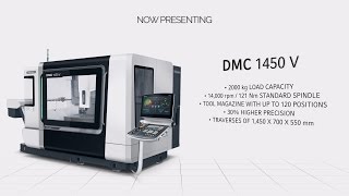 DMG MORI  DMC 1450 V  Pfronten 2015 ENG [upl. by Robbi]