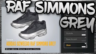 NBA 2K20 Shoe Creator  Adidas Ozweego Custom quotRaf Simmons Greyquot [upl. by Sedrul412]