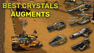 Tanki Online  BEST CRYSTALS Augments  P1  Montage [upl. by Tiebold]