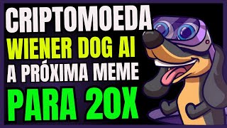 CRIPTOMOEDA WIENER DOG AI PODE SER A PRÓXIMA MEME 20X STAKING 625 [upl. by Otokam375]