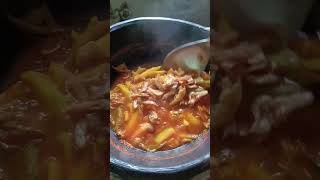 Chemmeen mango ittu vachathu food cooking homely keralafood [upl. by Naahs866]