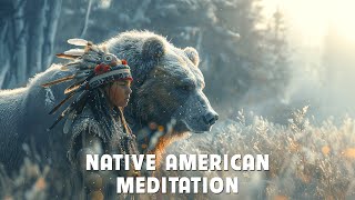 Shamanic Music for Spiritual Awakening  Native American Flute Music for Sleep Healing Meditation [upl. by Orgalim802]