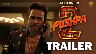 Pushpa 2  The Rule  Official Trailer  Allu Arjun  Sukumar  Rashmika  Fahadh Faasil New Updates [upl. by Meekah]