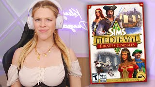 Professional Sims 4 Player Plays The Sims Medieval Pirates And Nobles For The First Time [upl. by Oakman465]