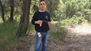 How to use dowsing rods for novices  Hunting for Gold Part 2 [upl. by Yeldah]