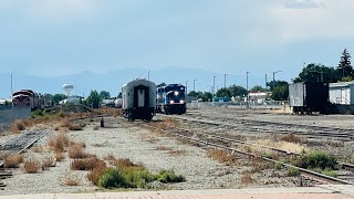 Colorado Pacific Rio Grande Railroad Alamosa Colorado 992024 [upl. by Burnight]