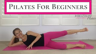 Pilates for Beginners  Beginner Pilates Mat Exercises [upl. by Garibull408]