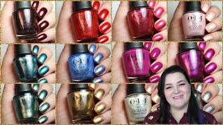 OPI Holiday 2022  Live Swatch  DupesComparisons [upl. by Ena]