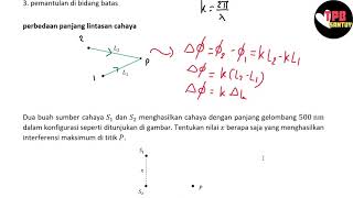 Beda Fasa  Interferensi dan Difraksi  Part 1  Fisika Dasar [upl. by Ydnim]