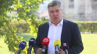 Milanović o sukobima u Izraelu Pravo na obranu ne uključuje pravo na osvetu i ubojstva civila [upl. by Saeger]