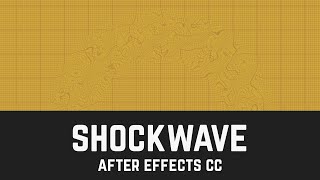 Simple Shock Wave Effect in After Effects  T015 [upl. by Acinomaj]