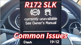 SLK55 AMG 55 V8 R172  Common Issues [upl. by Artenehs]