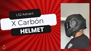 LS2 Advant Xcarbon Helmet [upl. by Anelam]