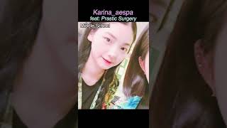 Karina got plastic surgery karina aespa kpop [upl. by Lilak]