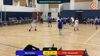 Mountview Basketball v Chocksett TPS [upl. by Nebuer410]