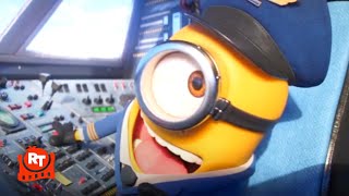 Minions The Rise of Gru 2022  Minion Pilots Scene  Movieclips [upl. by Ayana]