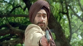 Assassination of British Official Saunder  The Legend Of Bhagat Singh Scene  Ajay Devgan [upl. by Glenna508]