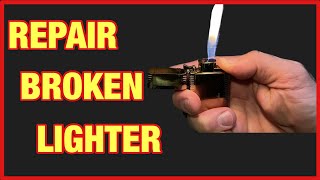 HOW TO FIX A BUTANE LIGHTER [upl. by Arikal209]