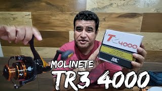 Review Molinete TR3 4000  uma opção de custo benefício fishing pescarias bigfish [upl. by Saunderson]