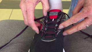 How To Lace Your Shoes  Loop Hook And Ladder Knot [upl. by Tanhya445]