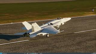 F18 display in Dcs [upl. by Amol350]