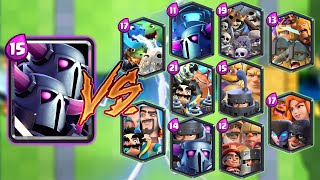 2x PEKKA VS ALL TEAMS  Clash Royale Team Battle [upl. by Ojybbob372]