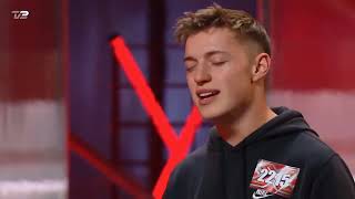 Lasse synger â€™Budapestâ€™  George Ezra Acapella  X Factor 2022  TV 2 [upl. by Vladimir]