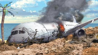 Malaysia Airbus A360 Pilot Made Emergency Land After Mid Air Crashed Today GTA 5 [upl. by Lybis]