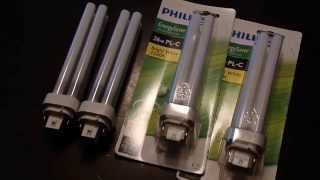 Saturday Projects™ com  Replacing Philips 26w PLC energy saver bright white 3500k cfl bulbs [upl. by Einitsed586]