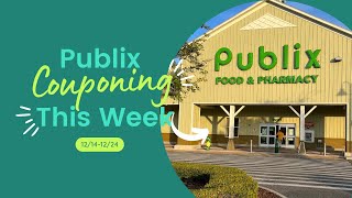 Publix Grocery Couponing Deals 12141224 [upl. by Akemaj]