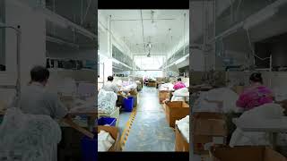 Fishing Net Clothing Factory huayiknit factory [upl. by Goodwin]