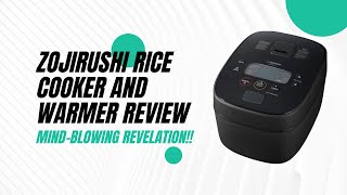 Zojirushi Induction Rice Cooker and Warmer Review  Cooking Rice with Precision  Why You Need It [upl. by Roch]