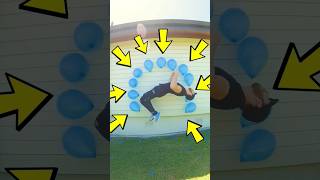 BACKFLIP BALLOON POP CHALLENGE 🎈 [upl. by Payne]