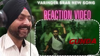 REACTION ON  GundaOfficial Video  Varinder Brar  Latest haryanvi Songs 2023 [upl. by Einial]