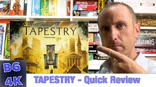 Tapestry  Boardgame Quick Review [upl. by Arta]