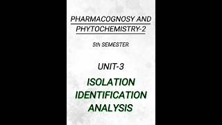 Pharmacognosy25th semunit3Terpenoidspharmacy pharmacynotes shorts [upl. by Surazal621]