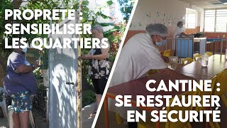 Dionycité  Propreté  sensibiliser les quartiers  Cantine  se restaurer en sécurité [upl. by Ulphia]