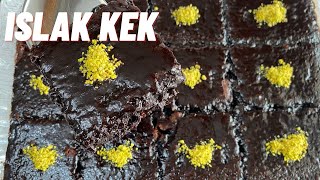 SUFLE TADINDA ISLAK KEK TARİFİ🥰Islak kek yapımı✅pratik Lezzetler [upl. by Sierra50]