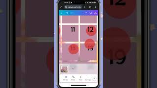 Tutorial Desain Kalender Bulan November 2024 by Canva tutorial [upl. by Yankee]